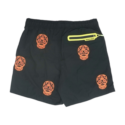 Black Print Swim Bottom