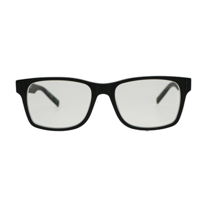 Black Spencer Square Prescription Eyewear