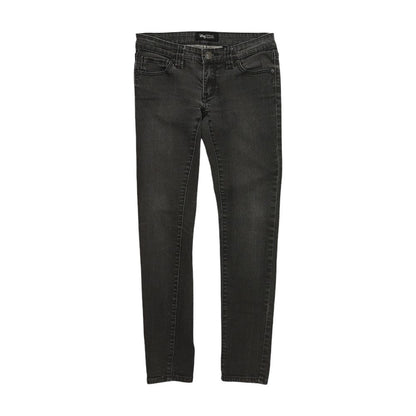 Gray Solid Jeans
