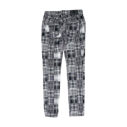 Gray Plaid Pants