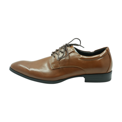 Brown Lace-Up Dress Shoes