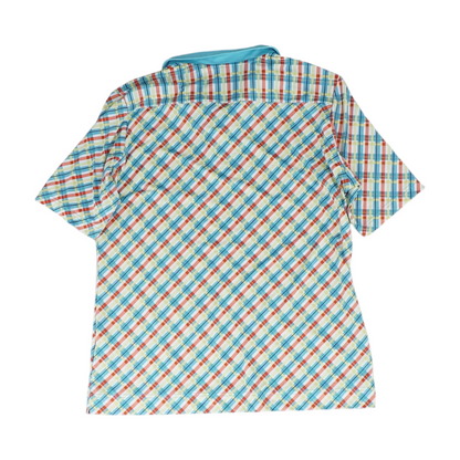 Multi Plaid Blouse