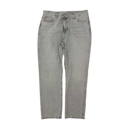 Gray Straight Jeans