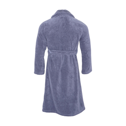 Gray Solid Robe