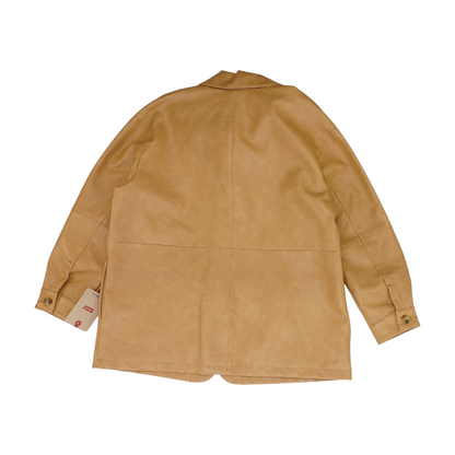 Beige Solid Coat