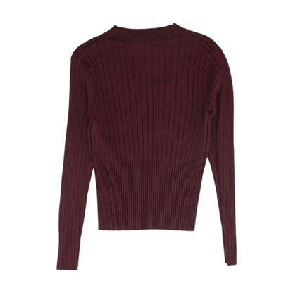 Maroon Pullover Sweater