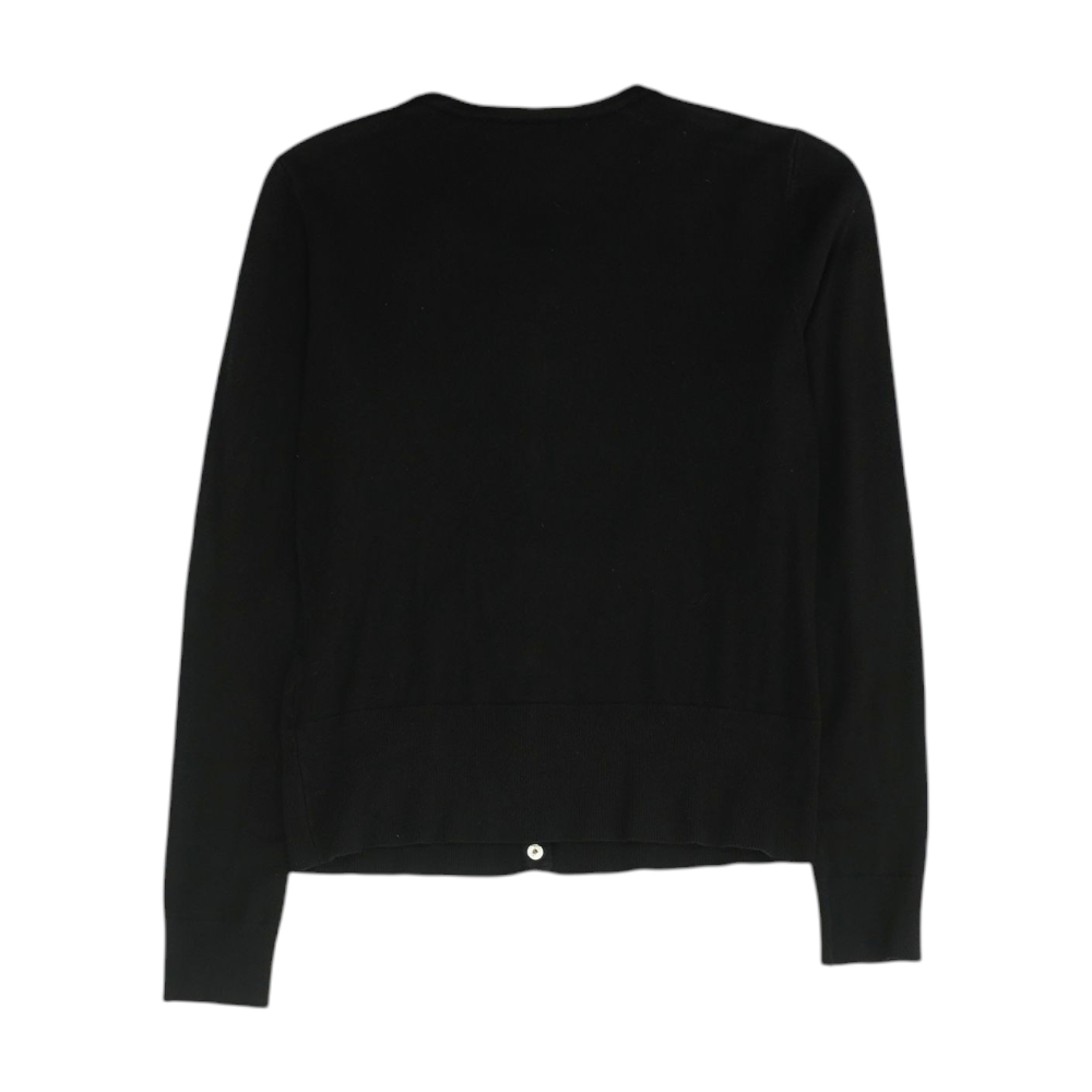Black Cardigan Sweater