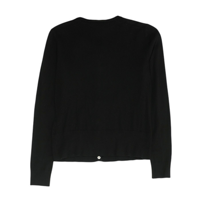 Black Cardigan Sweater