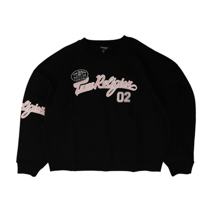 Black Plus Graphic Sweatshirt Pullover