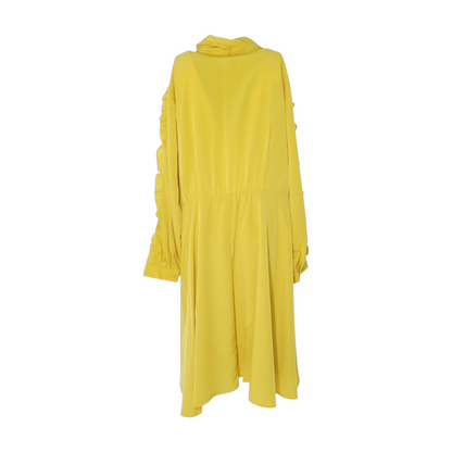 Yellow Plus Midi Dress