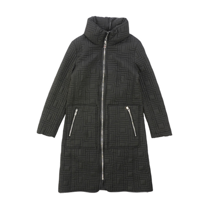 Black Solid Coat