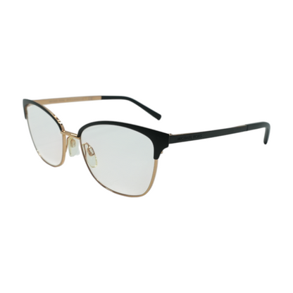 Black Adrianna IV Browline Prescription Eyewear