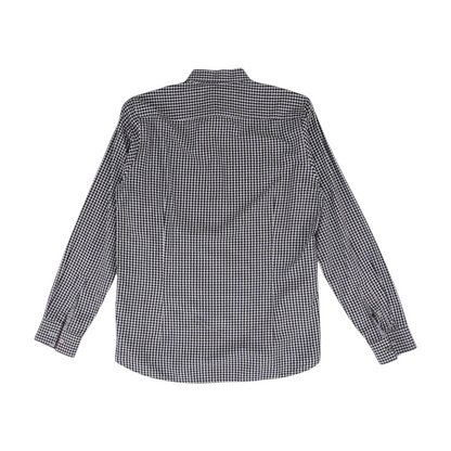 Purple Check Long Sleeve Button Down
