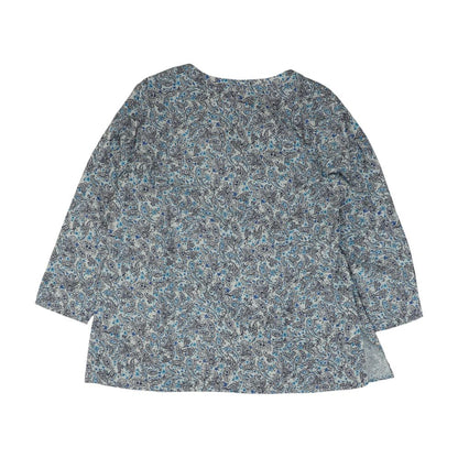 Blue Paisley Blouse