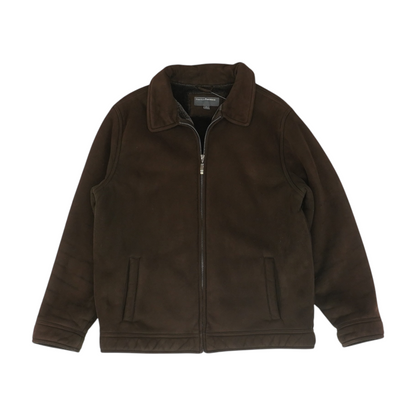 Brown Solid Jacket