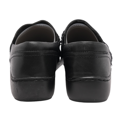 Black Slip-On Flats