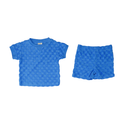 Blue Check Set