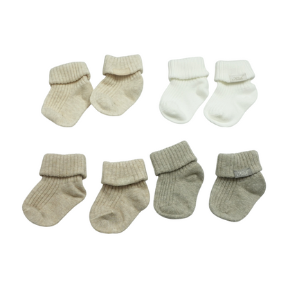 Silk Baby 4-Pack Sock Set