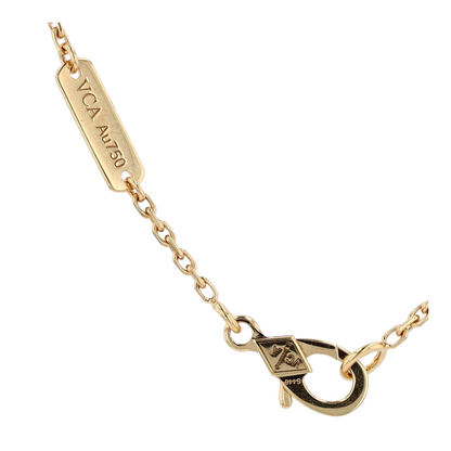 18K Yellow Gold Onyx Pendant Necklace