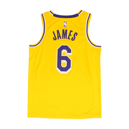 Men's Yellow Los Angeles Lakers Sleeveless Jersey
