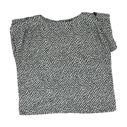 Beige Print Blouse
