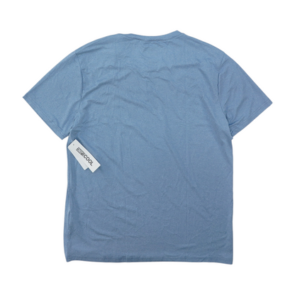Blue Solid Active T-Shirt