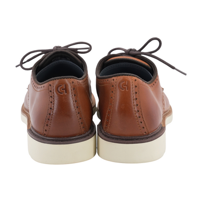 Brown Lace-Up Dress Shoes