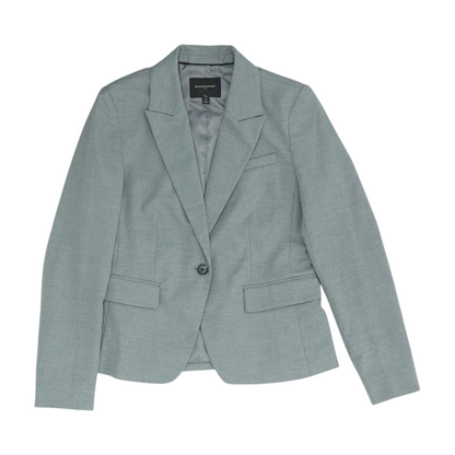 Gray Solid Blazer