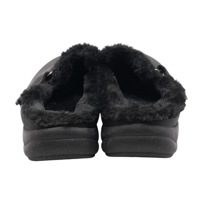 Black Slip-On Flats