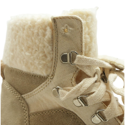 Beige Ankle Boots