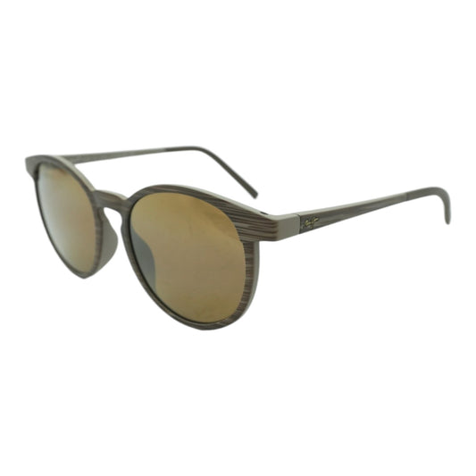 Brown Kiawe Round Sunglasses
