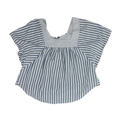 Blue Striped Blouse