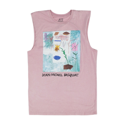 Pink Solid Casual Tank