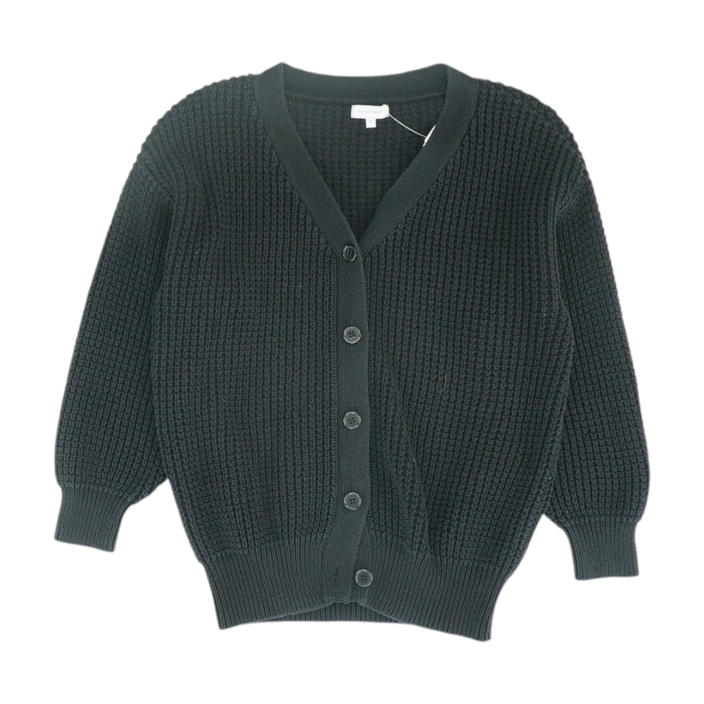 Black Cardigan Sweater