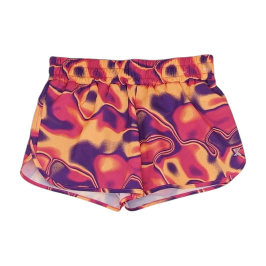 Purple Graphic Active Shorts