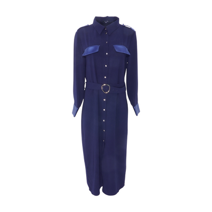 Navy Midi Dress