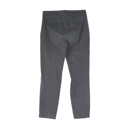 Gray Solid Chino Pants