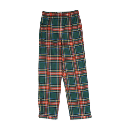 Green Plaid Pajama Bottom