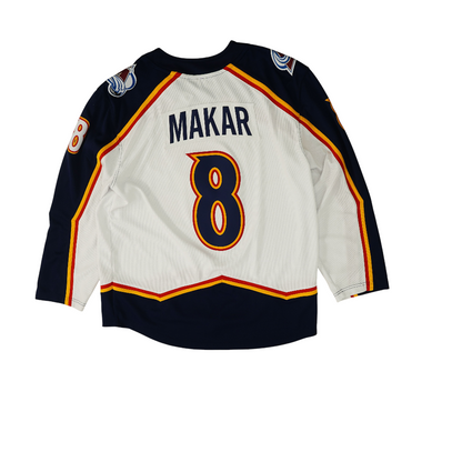 Men's White Colorado Avalanche Long Sleeve Jersey