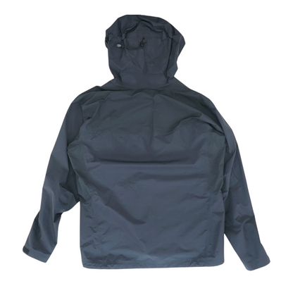 Black Solid Rain Jacket