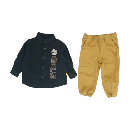 Black Long Sleeve Set