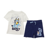 White Short Sleeve Set