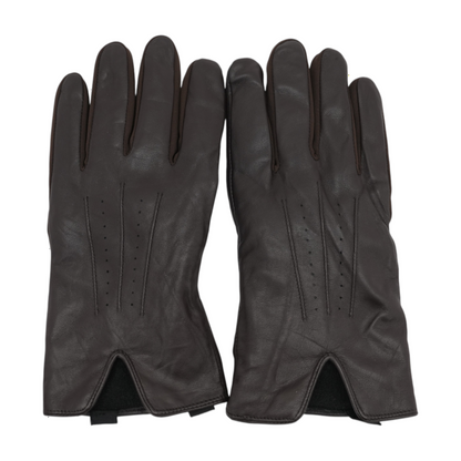 Brown Leather Gloves