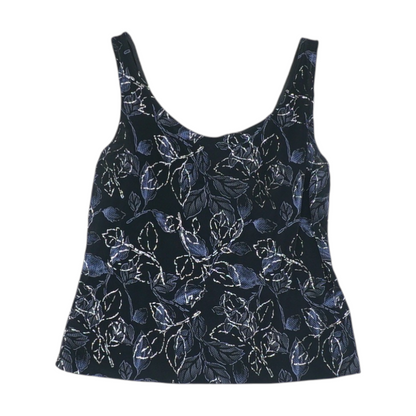 Black Floral Blouse