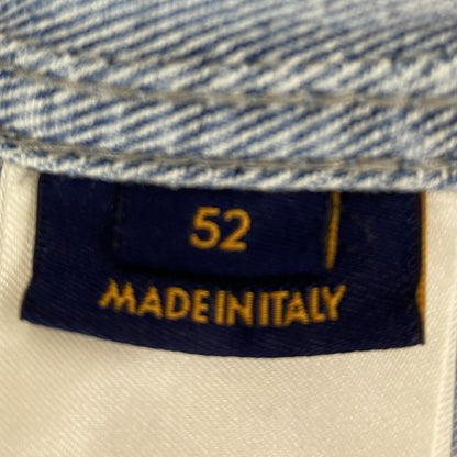 Blue The Monogram Destroy Denim Trucker Jacket