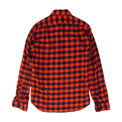 Red Check Flannel Button Down