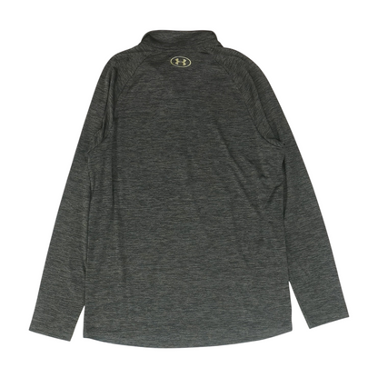 Green Abstract 1/4 Zip Pullover