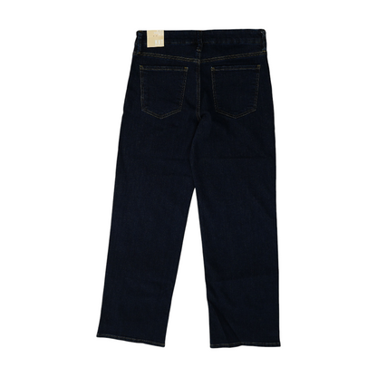 Navy Wide Leg Jeans