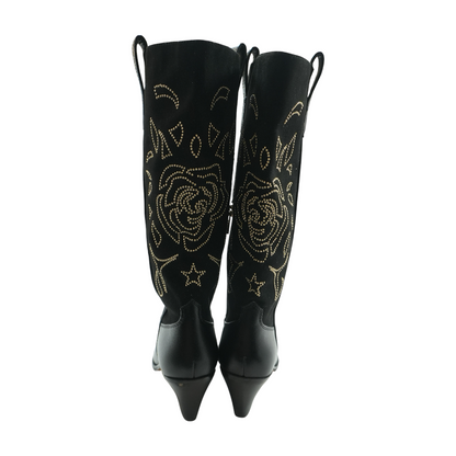 Black Western Boots