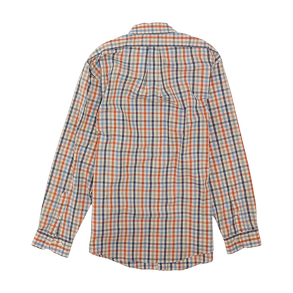Multi Check Long Sleeve Button Down